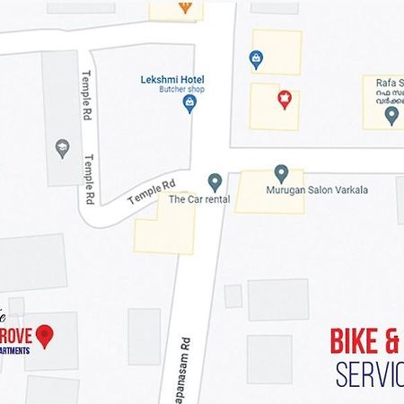 The Peace Grove Apartment Varkala Ngoại thất bức ảnh